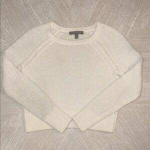 Banana Republic Cream Wool Sweater Cropped XS